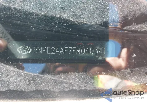 2015 Hyundai Sonata Se from USA, damaged, VIN 5NPE24AF7FH040341